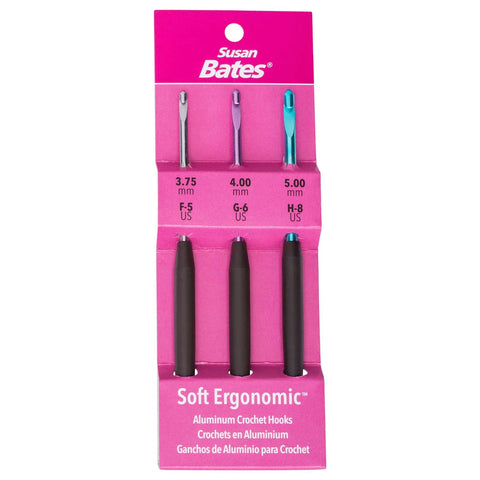Susan Bates - Soft Ergonomic Crochet Hook Sets