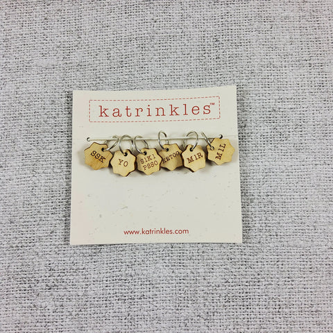 Katrinkles - Stitch Markers