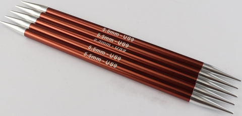 Knit Pro - Zing 6" Double-Pointed Needles