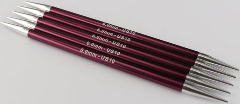Knit Pro - Zing 6" Double-Pointed Needles