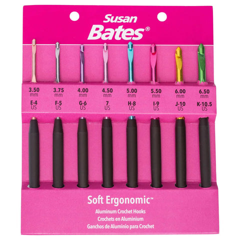 Susan Bates - Soft Ergonomic Crochet Hook Sets