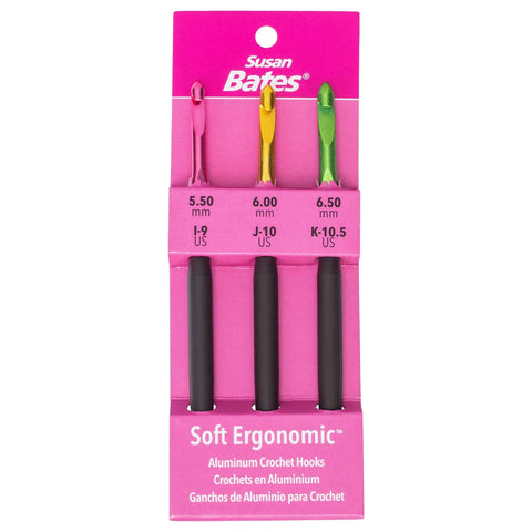 Susan Bates - Soft Ergonomic Crochet Hook Sets