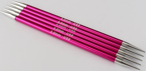 Knit Pro - Zing 6" Double-Pointed Needles